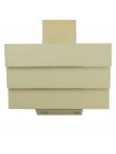 Наклонная кухонная вытяжка LEX RIO 600 IVORY